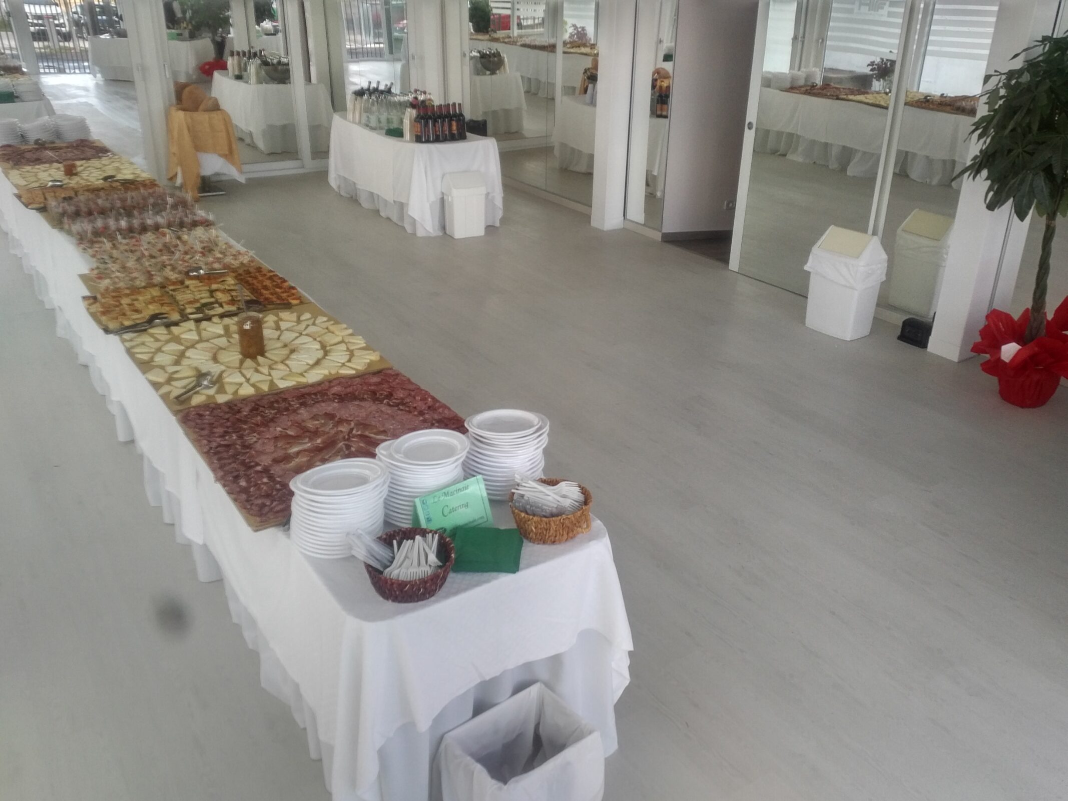 catering compostabile. Eventi Le macinaie, Amiata, Toscana