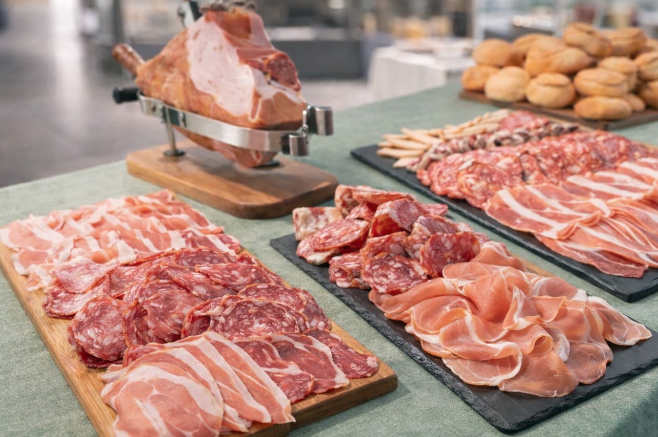 Macinaie experience, antipasto di salumi amiatini