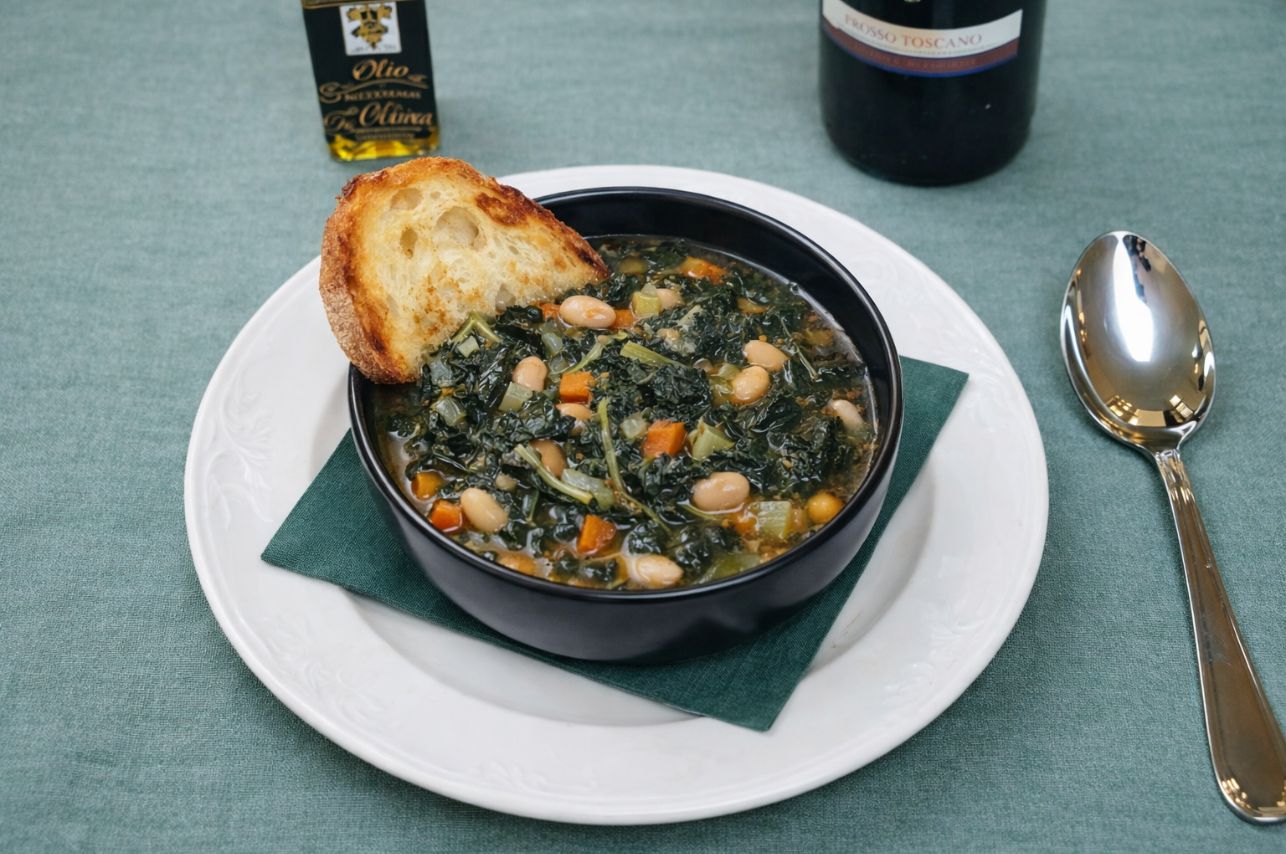 Zuppa di cavolo nera, tipica toscana e amiatina, Ristorante Le macinaie, catering ed eventi monte Amiata