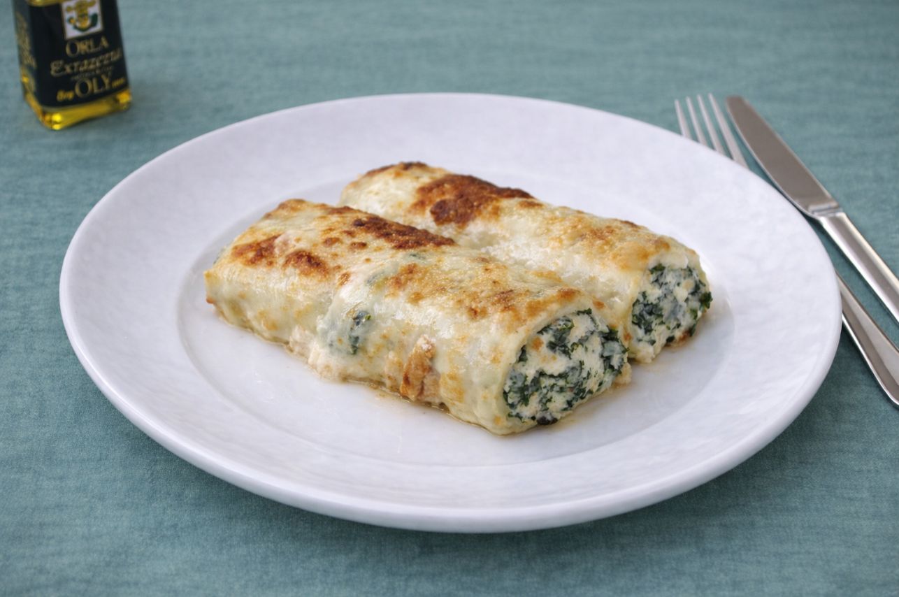 Crespelle ricotta e spinaci, menù eventi, catering, matrimoni, Le Macinaie Monte Amiata, Toscana