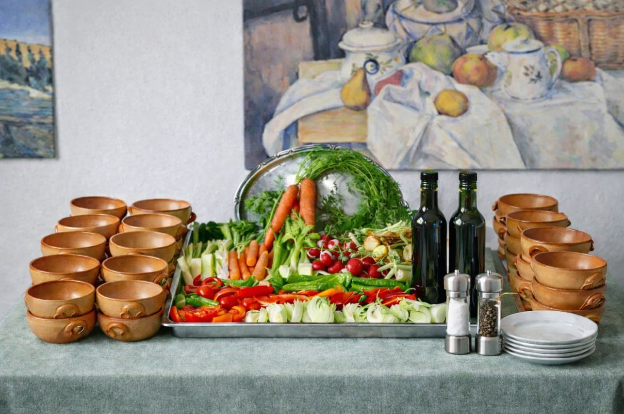 cruditè di verdure, buffet eventi e matrimoni, Ristorante Le Macinaie, Amiata