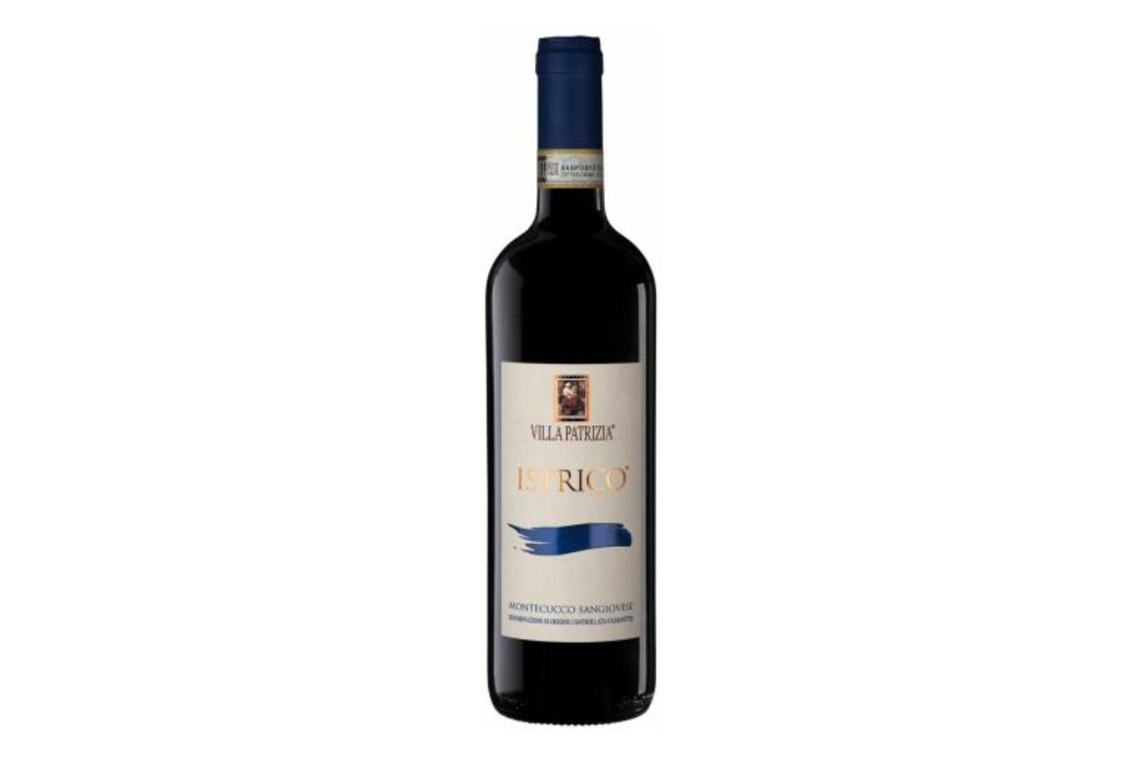 Istrico Montecucco Sangiovese Docg, sangiovese 100% azienda Villa Patrizia. Menù eventi Le macinaie