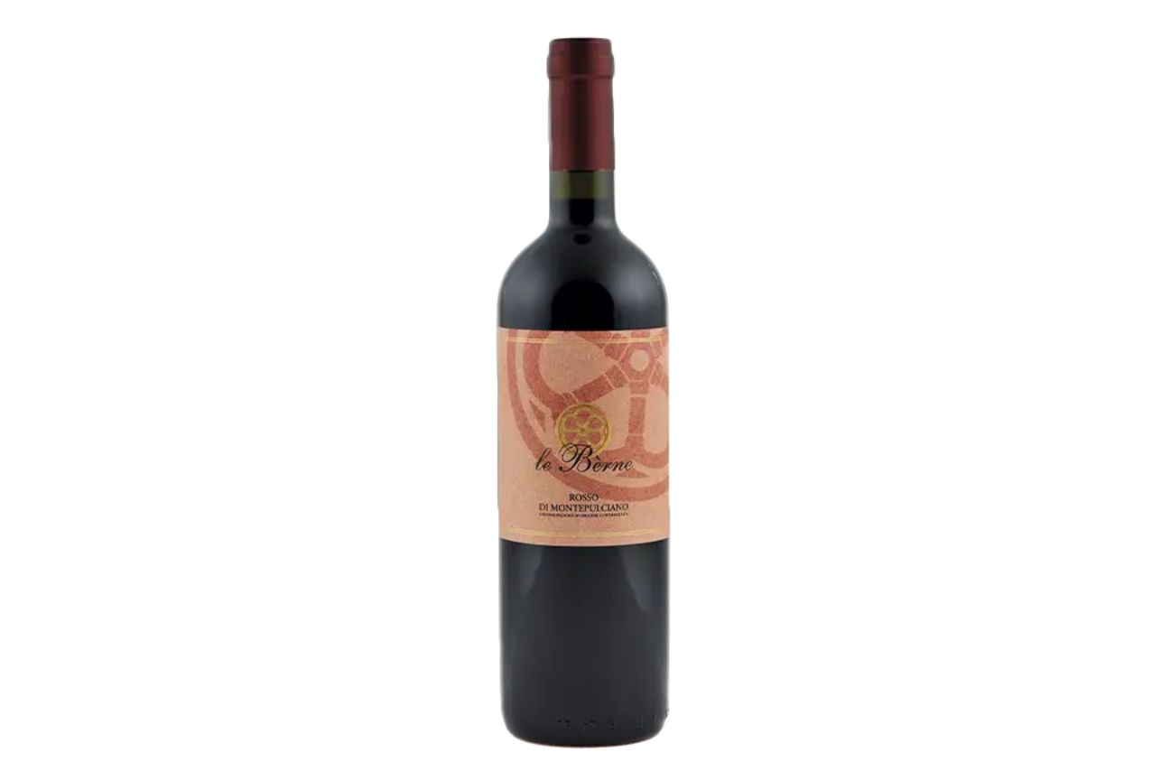Rosso di Montepulciano Docg, 100% Prugnolo gentile, Az. Le Berne. Eventi Le Macinaie