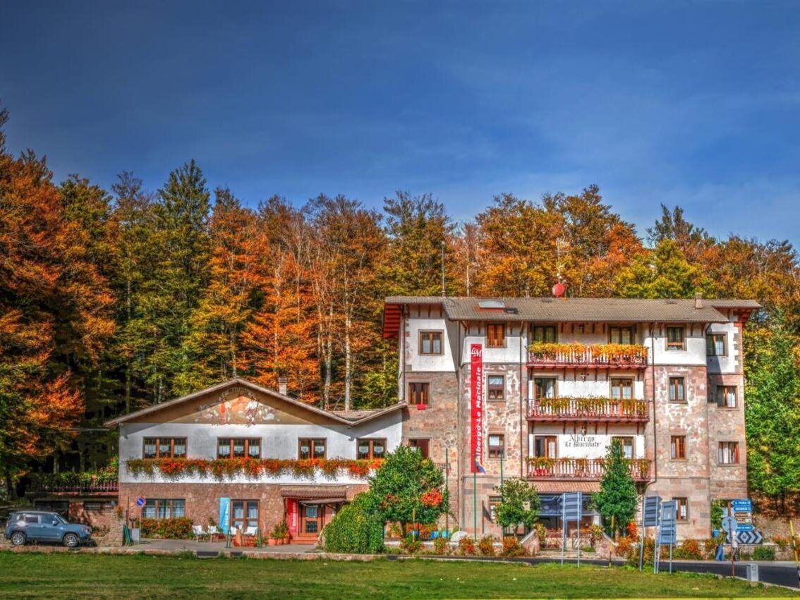 Albergo Le Macinaie Monte Amiata autunno