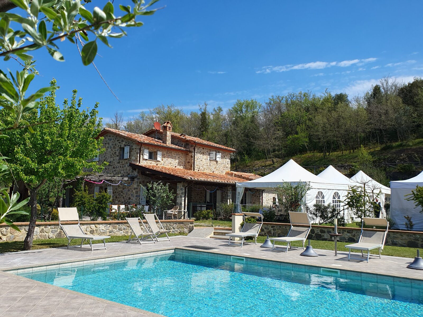 Location per eventi e matrimoni, servizio catering Le Macinaie, Monte Amiata, Toscana