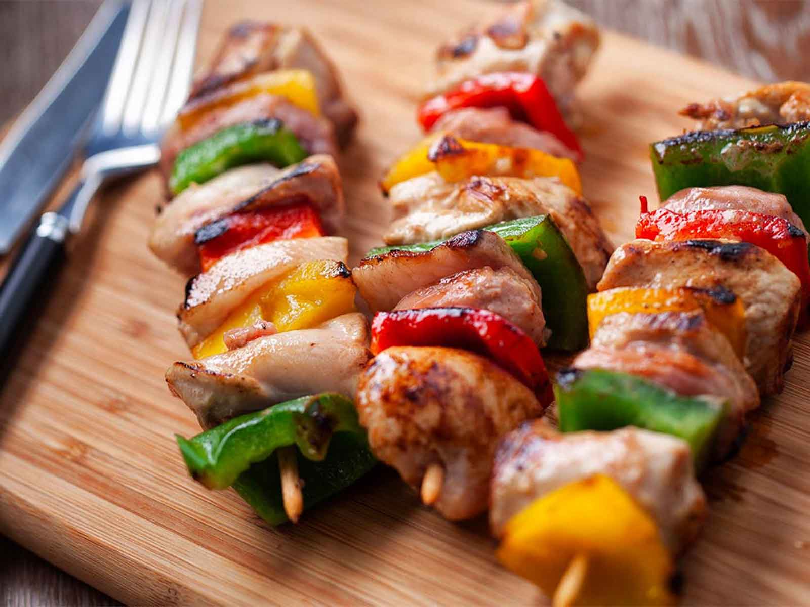 Spiedini di carni bianche al forno - Ristorante Le Macinaie Amiata