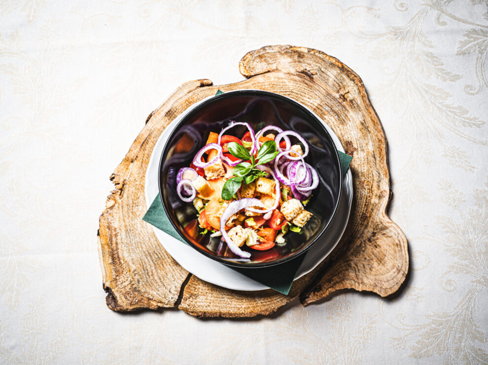Verdure al forno agli aromi dell'orto - Ristorante Le Macinaie Monte Amiata