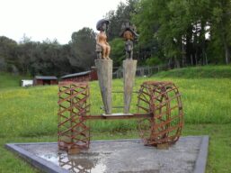 Giardino di Daniel Spoerri - Seggiano (GR) - I soldati