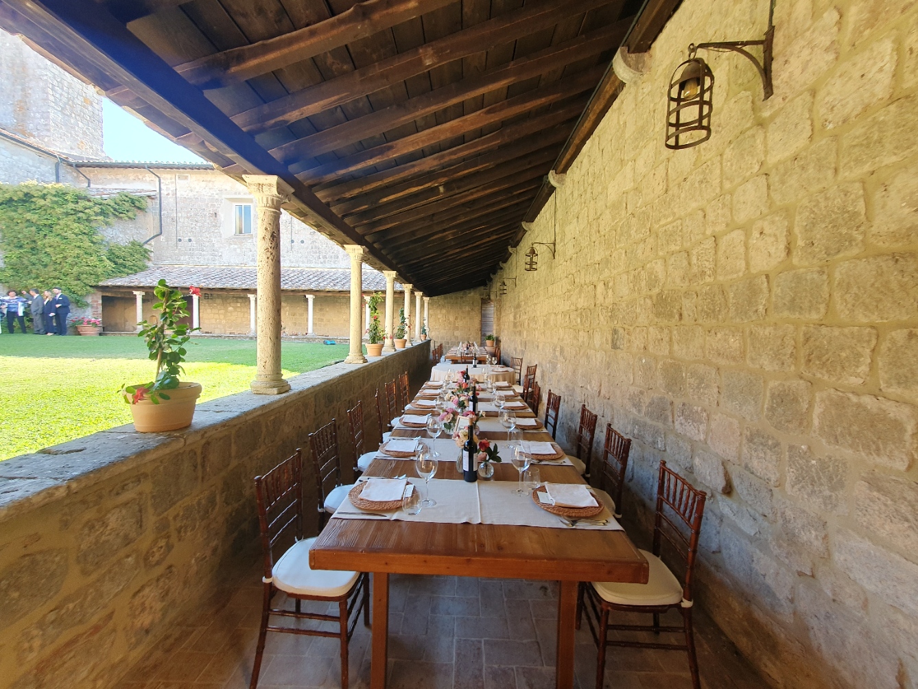 Allestimenti Le Macinaie Eventi. Le Macinaie, ristorante e catering sul Monte Amiata, Toscana.