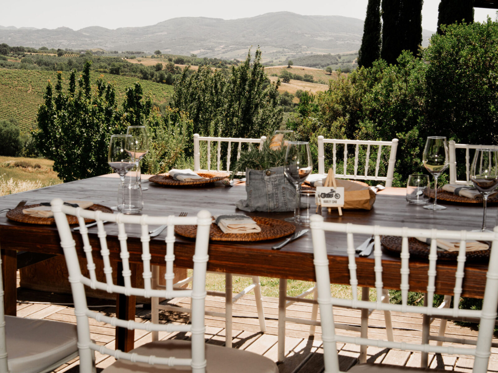 Catering Le Macinaie, eventi in Toscana, catering per eventi e matrimoni