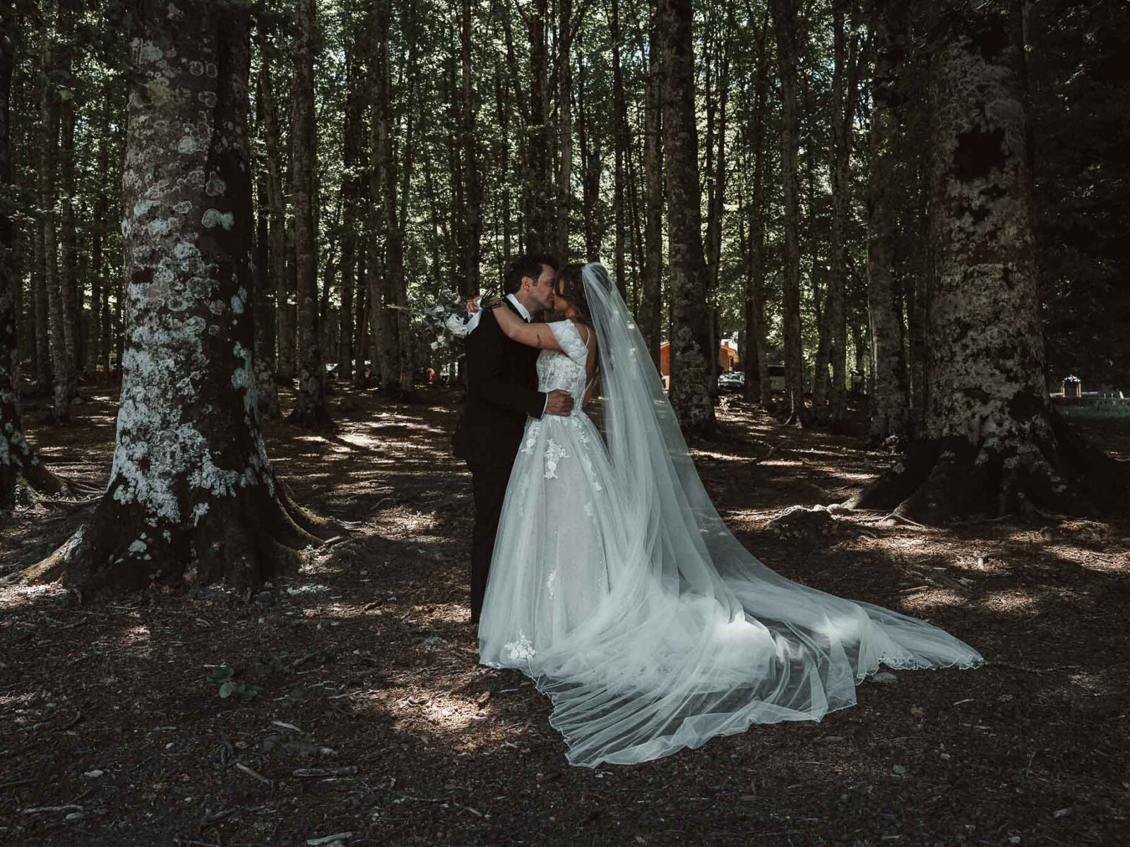 Mountain wedding in the beech forest of Monte Amiata and at Le Macinaie restaurant, Prato delle Macinaie, Monte Amiata, Tuscany